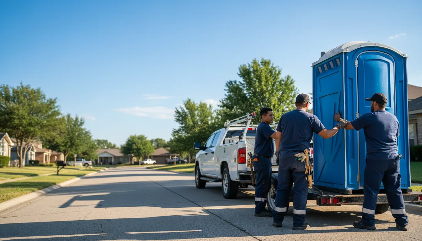 Portable Toilet Rental in Hoffman, MN near me